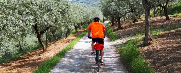 riding in the umbrian countryside